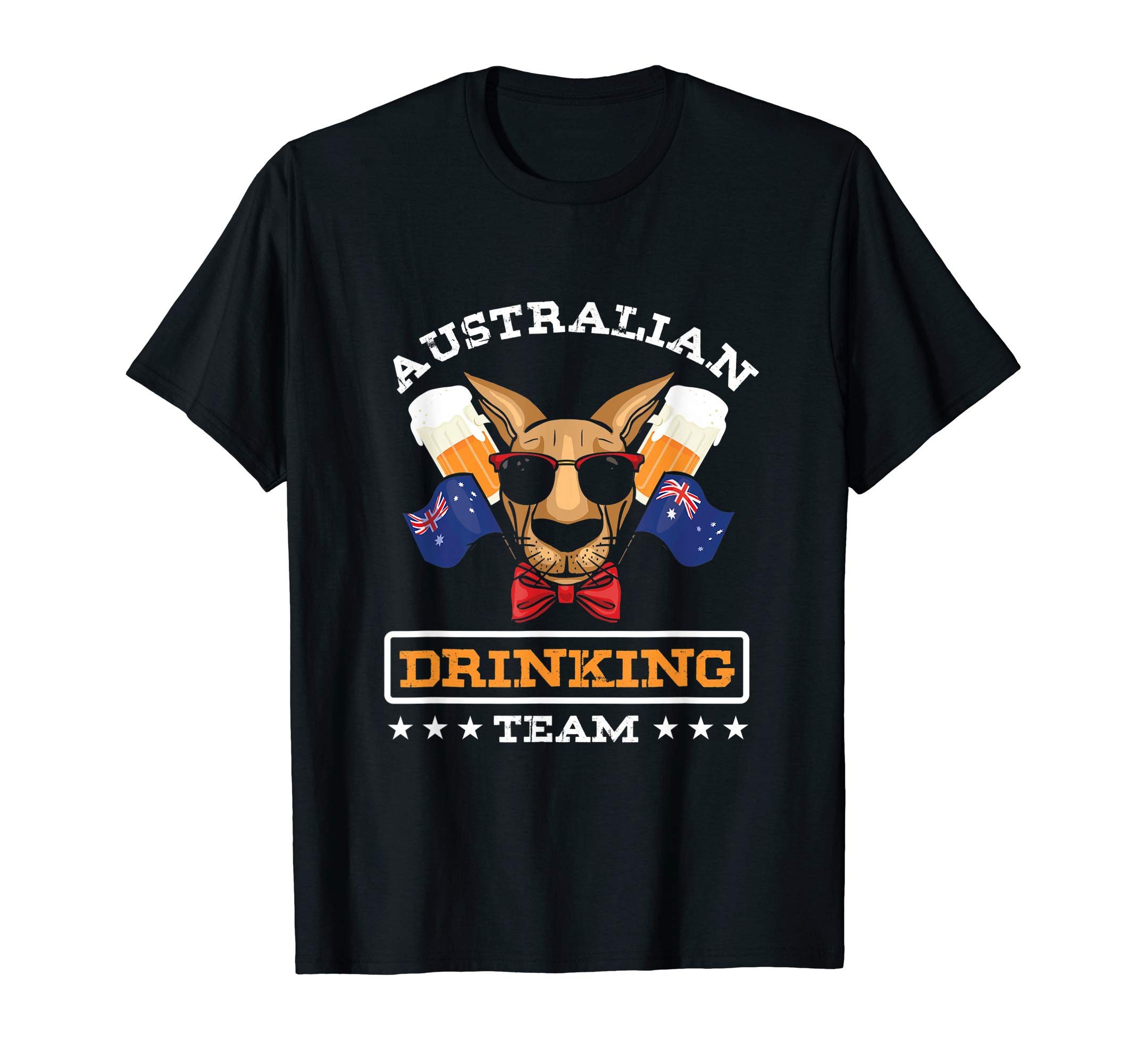 オーストラリアのビールを飲む人 オーストラリアのギフトkangaroo australian drink beer drink australia T-ShirtOEKO-TEX STANDARD 100