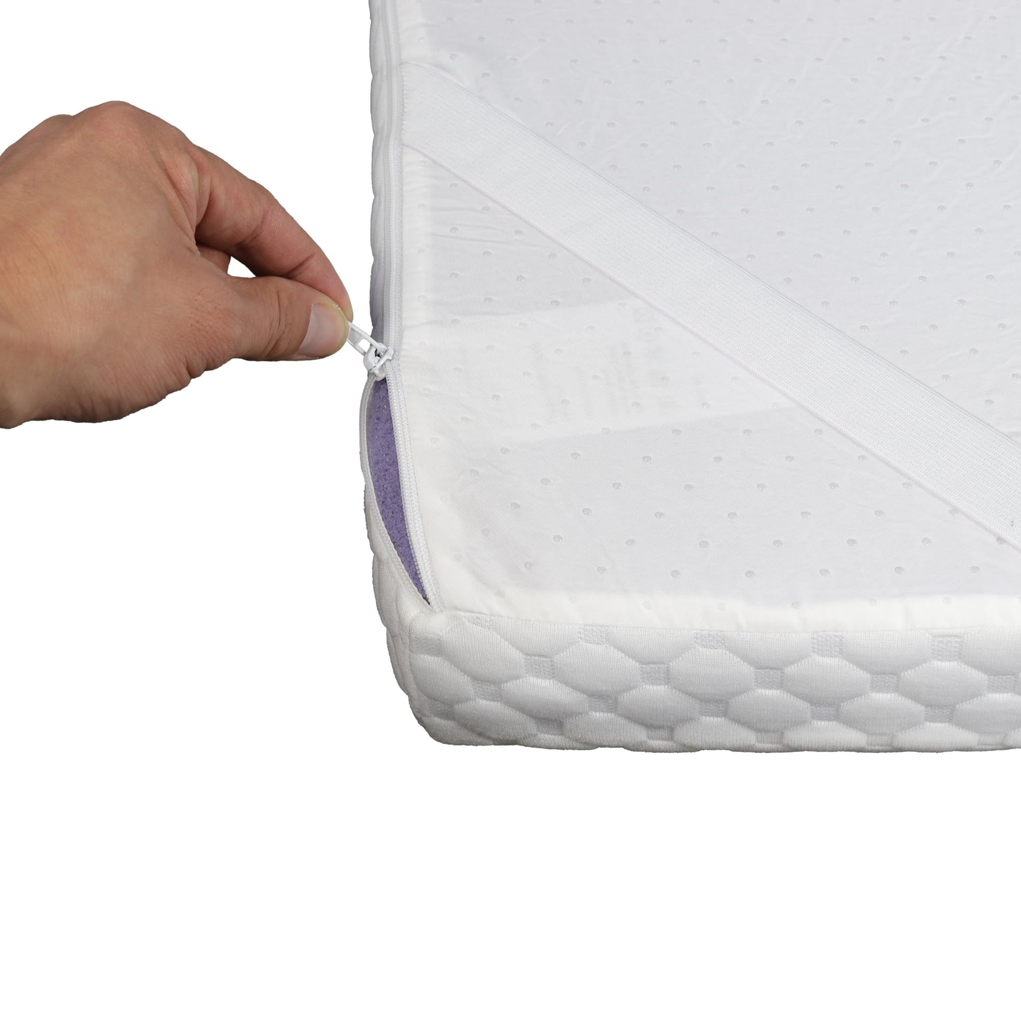 Arensberger Topper Soft 140x200cm | H2, Memory Foam, 5cm, waschbarer Bezug | Für Federkern & Schaumstoff Matratzen, Matratzenauflage 5cm, druckentlastend, atmungsaktiv, Topper für erholsamen Schlaf