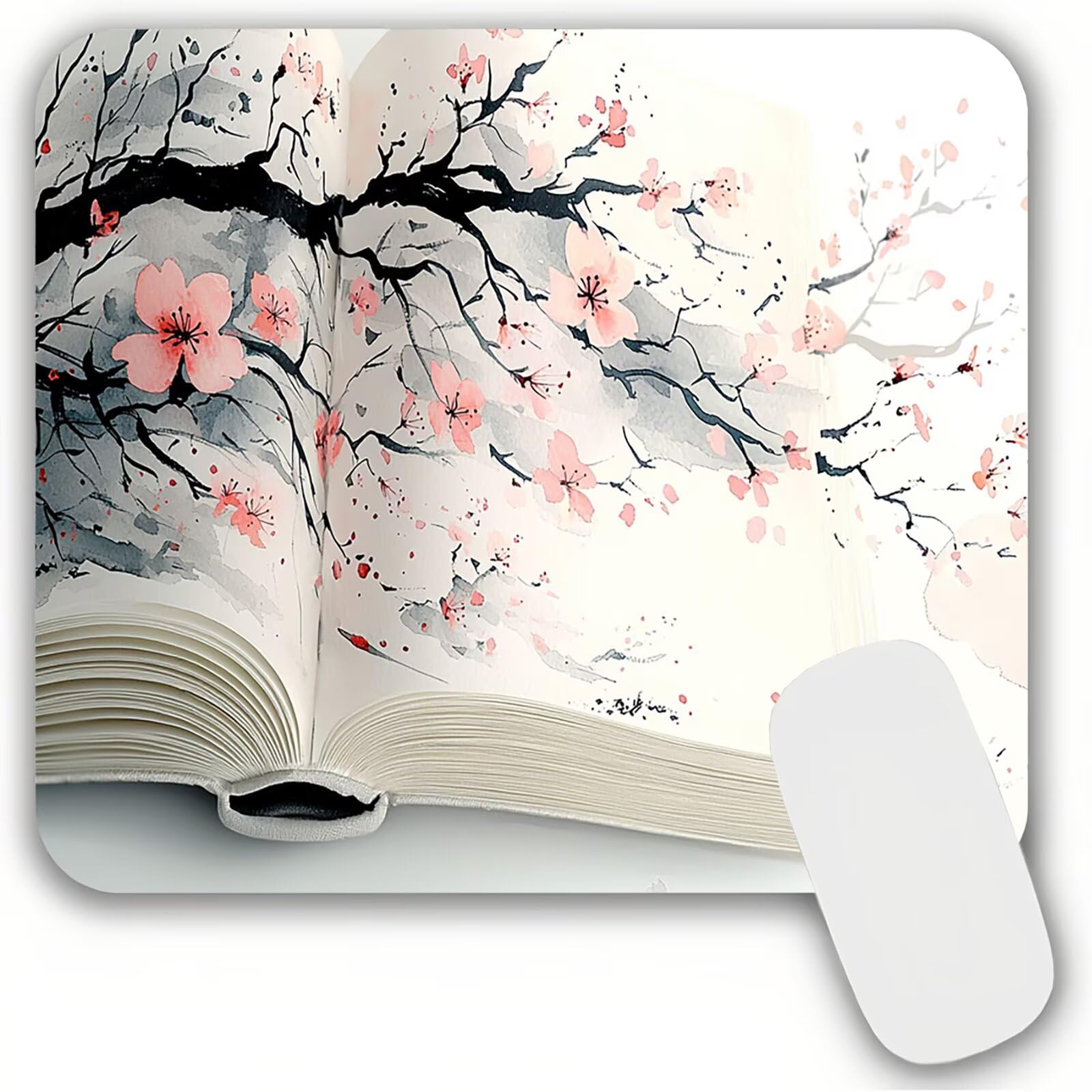 Gaming Mouse Pad, Desk Mat, Non-Slip Mouse Mat - 30x25cm - Keyboard Pad, Mousepad with Stitched Edges, Mousepad Portable, Non-Slip, Waterproof for Home Office Desks & Gaming (Books)-49902