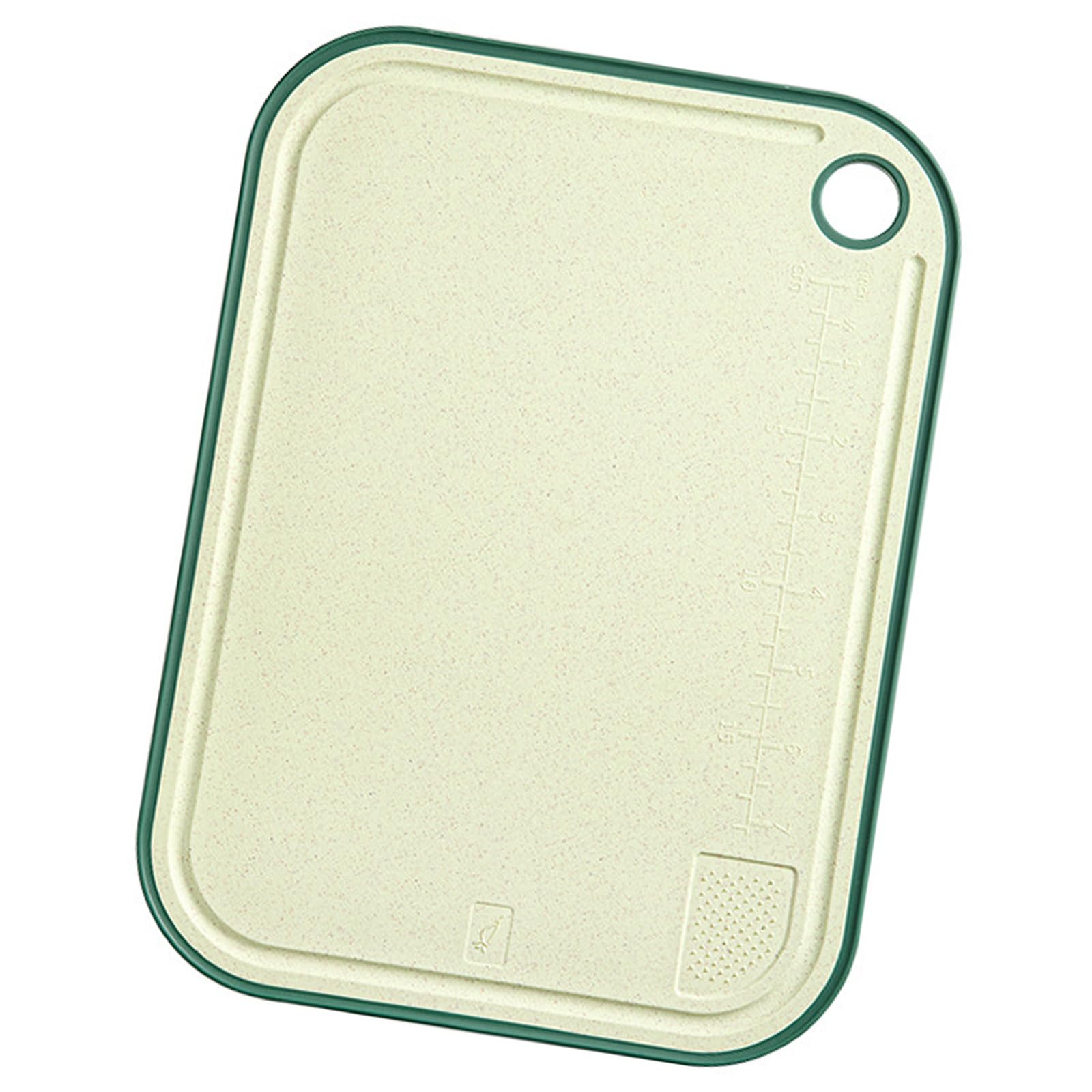 MALSSE Unique Chopping Board Kitchen Cutting Board Nonslip Kitchen Cutting Texture Suitable for Restaurant Double Side