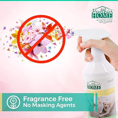 Miniatura 5 de CHOMP! Spray eliminador de olores para mascotas: limpiador de pisos duros y desodorante para el hogar más saludable para olores de orina de perros y