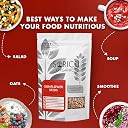 Sorich Organics Raw Sunflower for Eating | Unroasted Sunflower Seeds Kernel | High Protein, High Fiber, Vitamin E Rich Healthy Snack | 200 gm gallery image