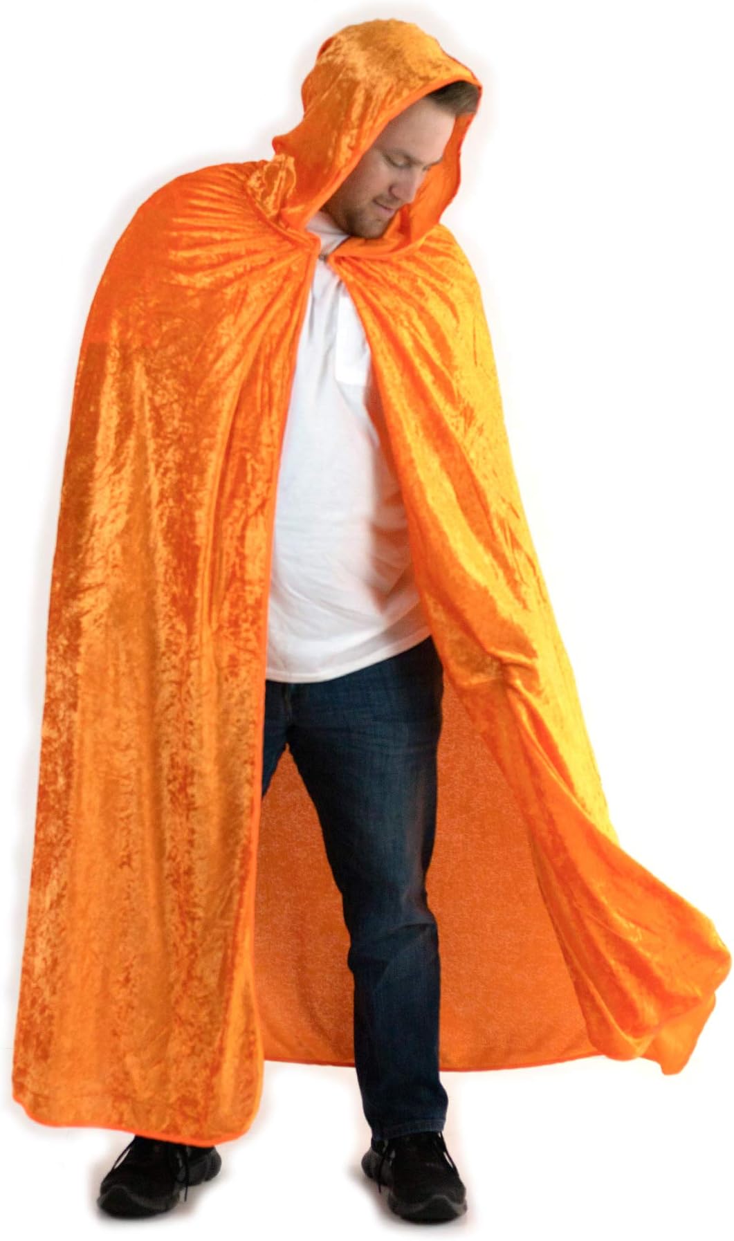 EverfanHooded Cape for Adults | Men's Cloak with Hood for Halloween Cosplay Costume