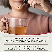 Vista 6 de Auri Elixir líquido de melena de león - Suplementos cerebrales para la memoria y la concentración con hongos funcionales - Suplemento de melena