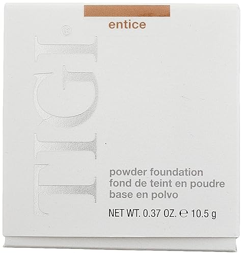 Miniatura 2 de TIGI Cosmetics Powder Foundation, Entice, 0.37 onzas