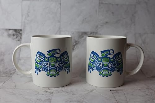 Miniatura 38 de Taza de café de cerámica con el logotipo de ThermoH de la NCAA (Auburn Tigers)