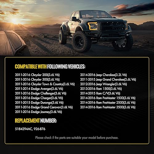 Miniatura 3 de KUSATEC Conjunto de adaptador de carcasa de filtro de enfriador de aceite de motor de aluminio para Chrysler 200 300 2011-2016, para Dodge Avenger