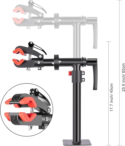 Miniatura 5 de CXWXC Soporte de reparación de bicicletas - Soporte de mantenimiento de montaje en banco - Soportes de trabajo para bicicletas de montaña y