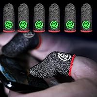 Vista 15 de Guantes de juego para manos sudorosas, ultrafinos y transpirables para pantalla táctil, guantes de juego con mangas para dedos para el pulgar