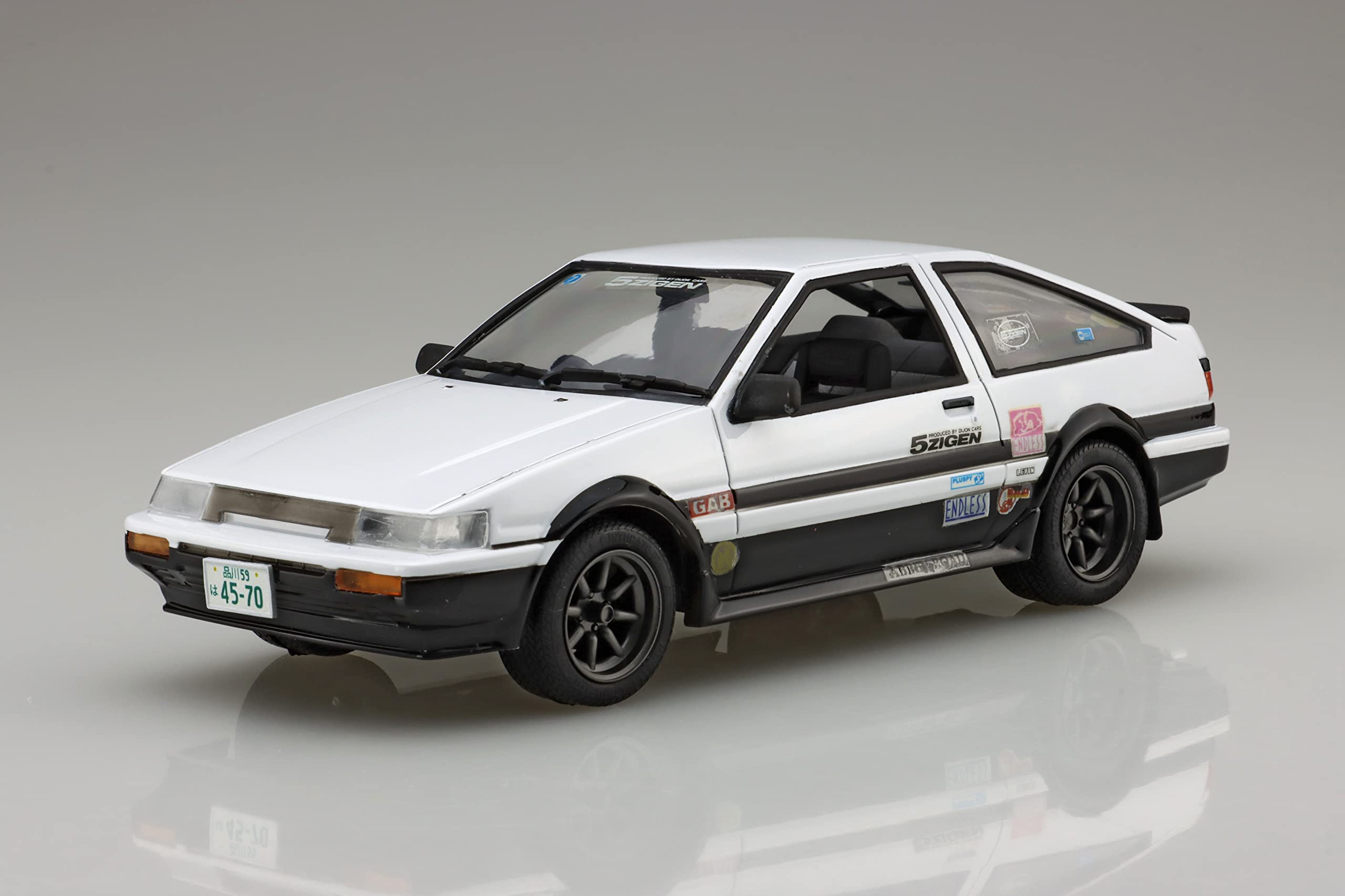 ■アオシマ1/24 AE86レビン プリペイントモデル制作完成品 Amazon | フジミ模型 1/24 峠シリーズNo.1 トヨタ ハチロクレビン AE86