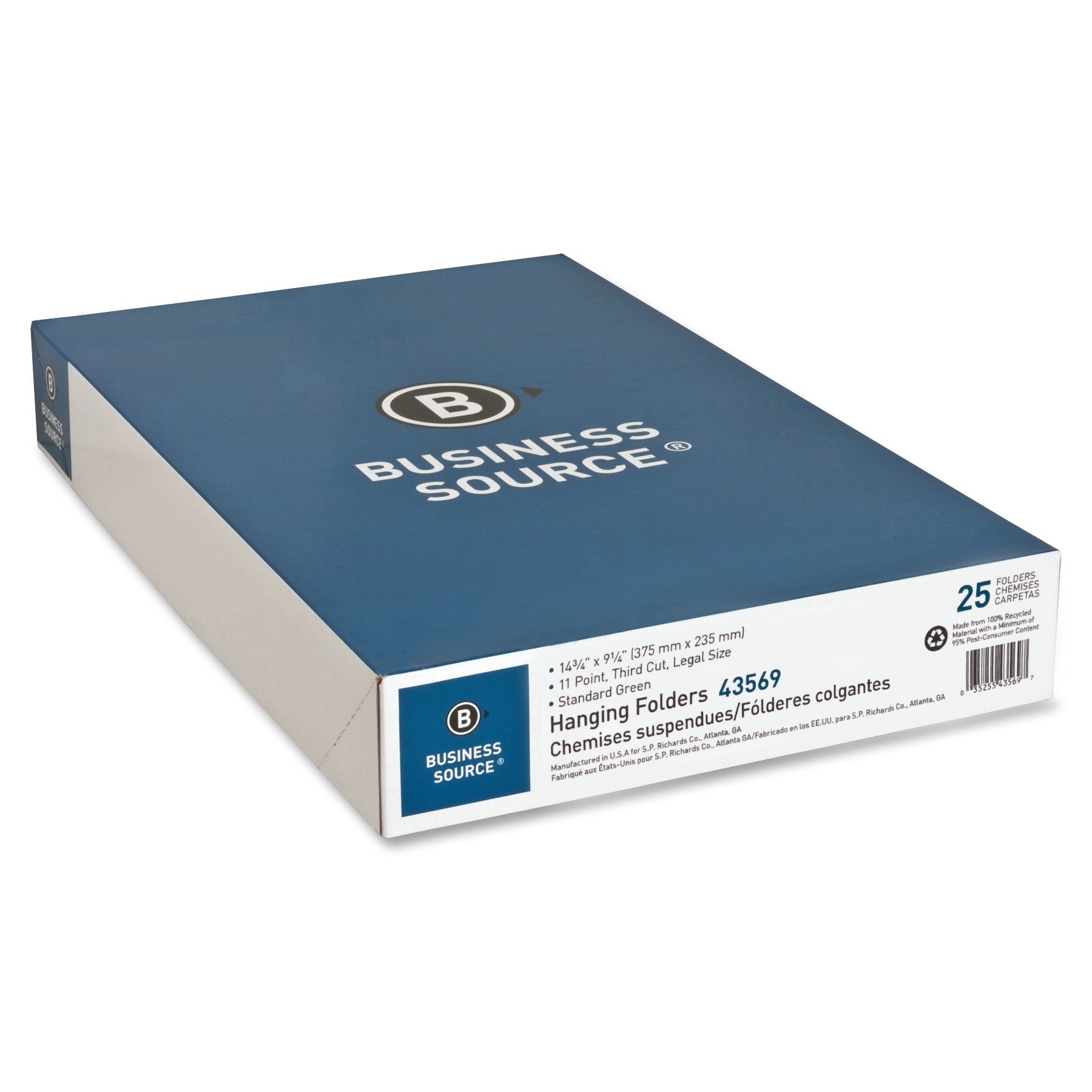 Business Source 1/3 Cut lgl-sz cartella sospesa (43569)