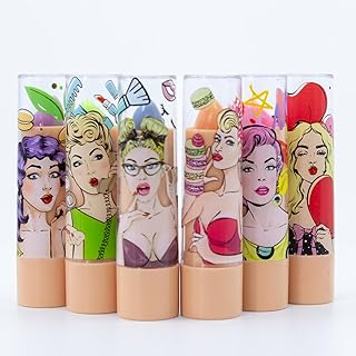 Juego de lápices labiales que cambian de colo...