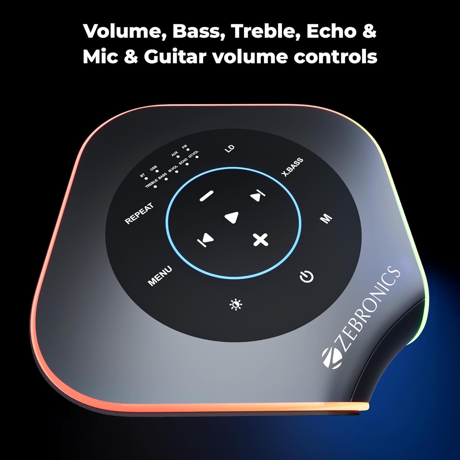 Speaker Top Control Panel