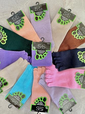 4'lü Bambu Parmaklı Mantar Önleyici Kokulu Pembe Unisex Set Çorap Tek Beden