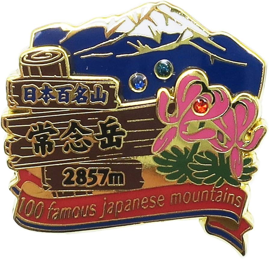 100名山バッジ　セット 日本百名山 登山 山バッジ 100個セット - メルカリ
