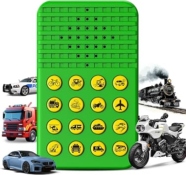 Sound Effects Machine for Kids, Adjustable Volume Noise Maker Prank Stuff with 16 Vehicle Sounds, Teen Boys Gifts Ages 8-13, Cool Gag & Practical Joke Toys for Teenager 10 Year Old