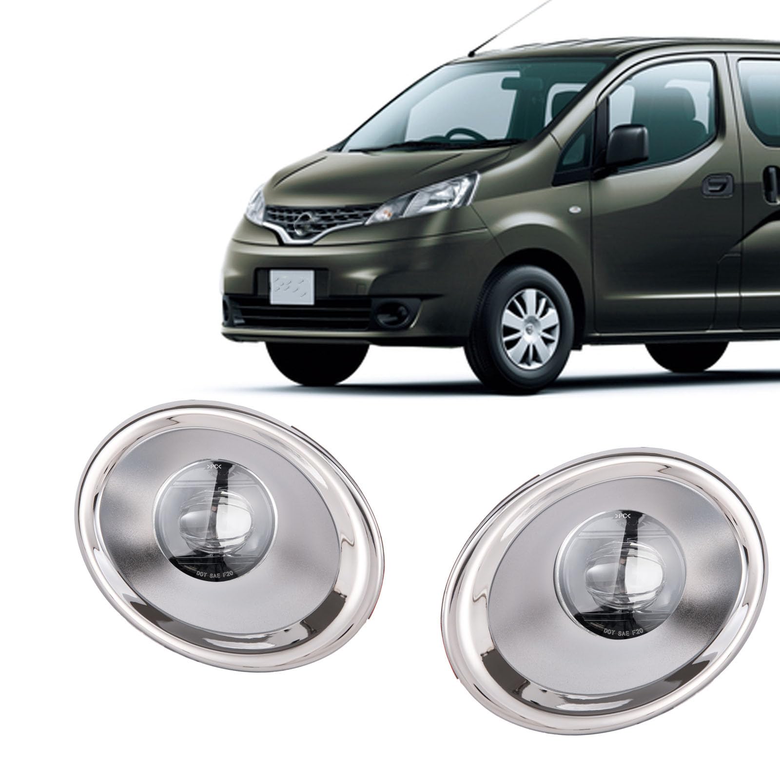 Amazon | 日産 NV200 バネット/バネットバン VM20 フォグランプ