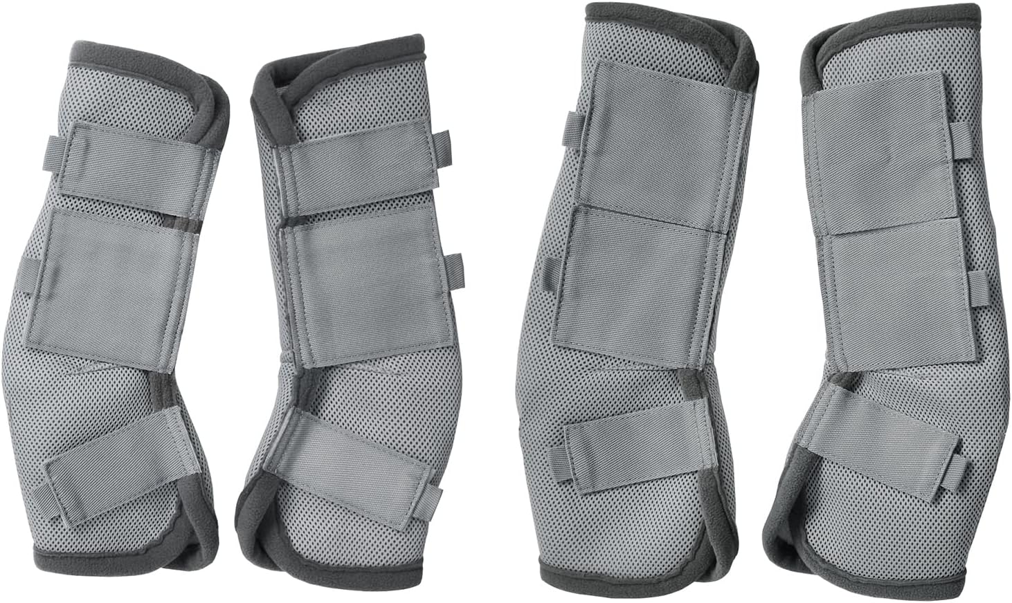 Gallopoff Fly Boots for Horses Set of 4, Breathable Comfy