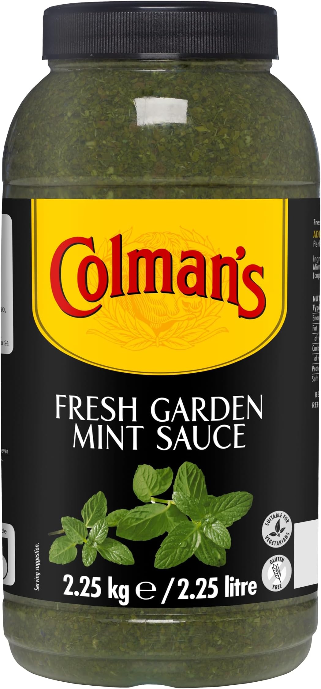 Colman's Fresh Garden Mint Sauce, 2.25 Litre