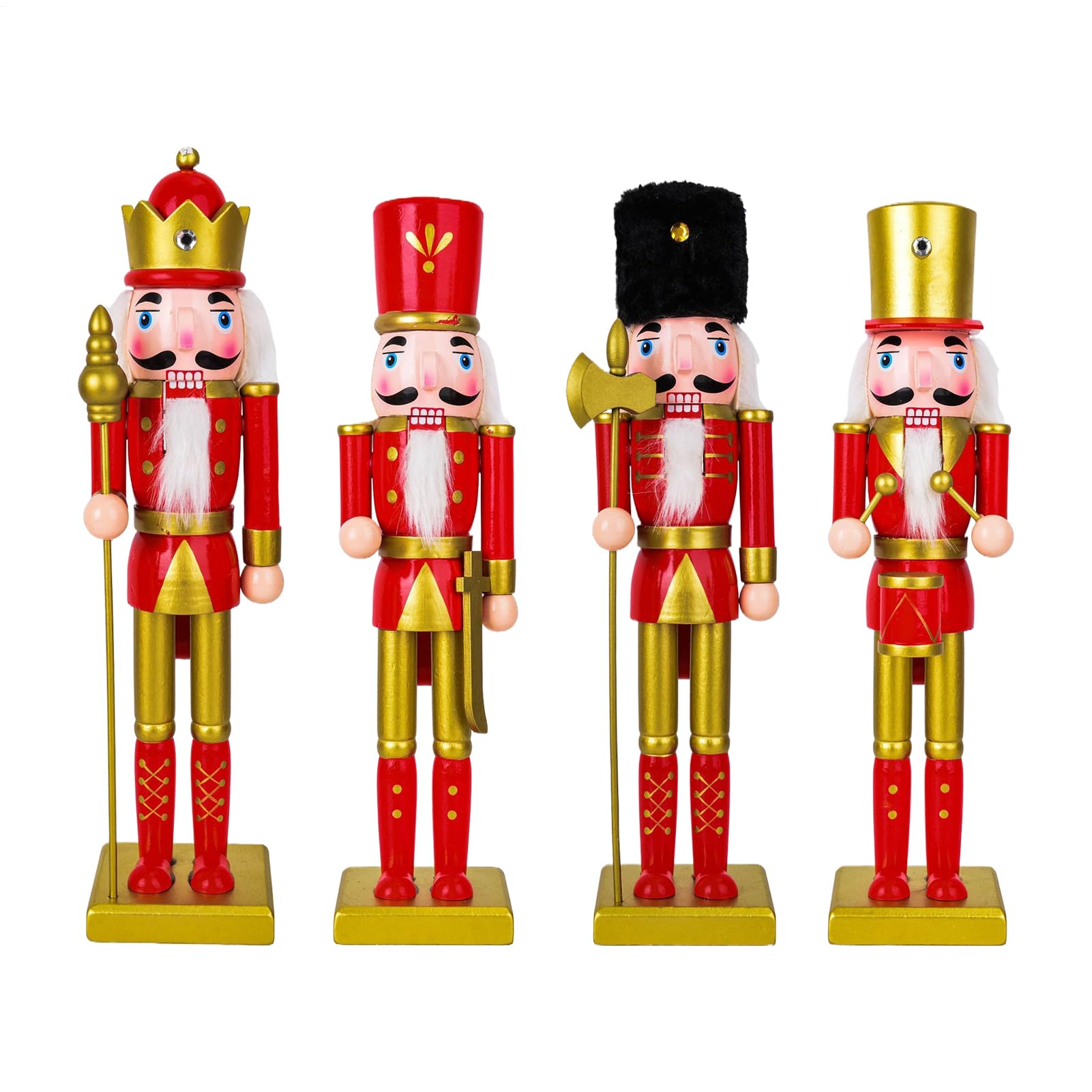 Figuras De Soldados Navideños Navideños De Otoño para Y Decoración | Centros De Mesa Navideños Para Interior Exterior Salón Cocina