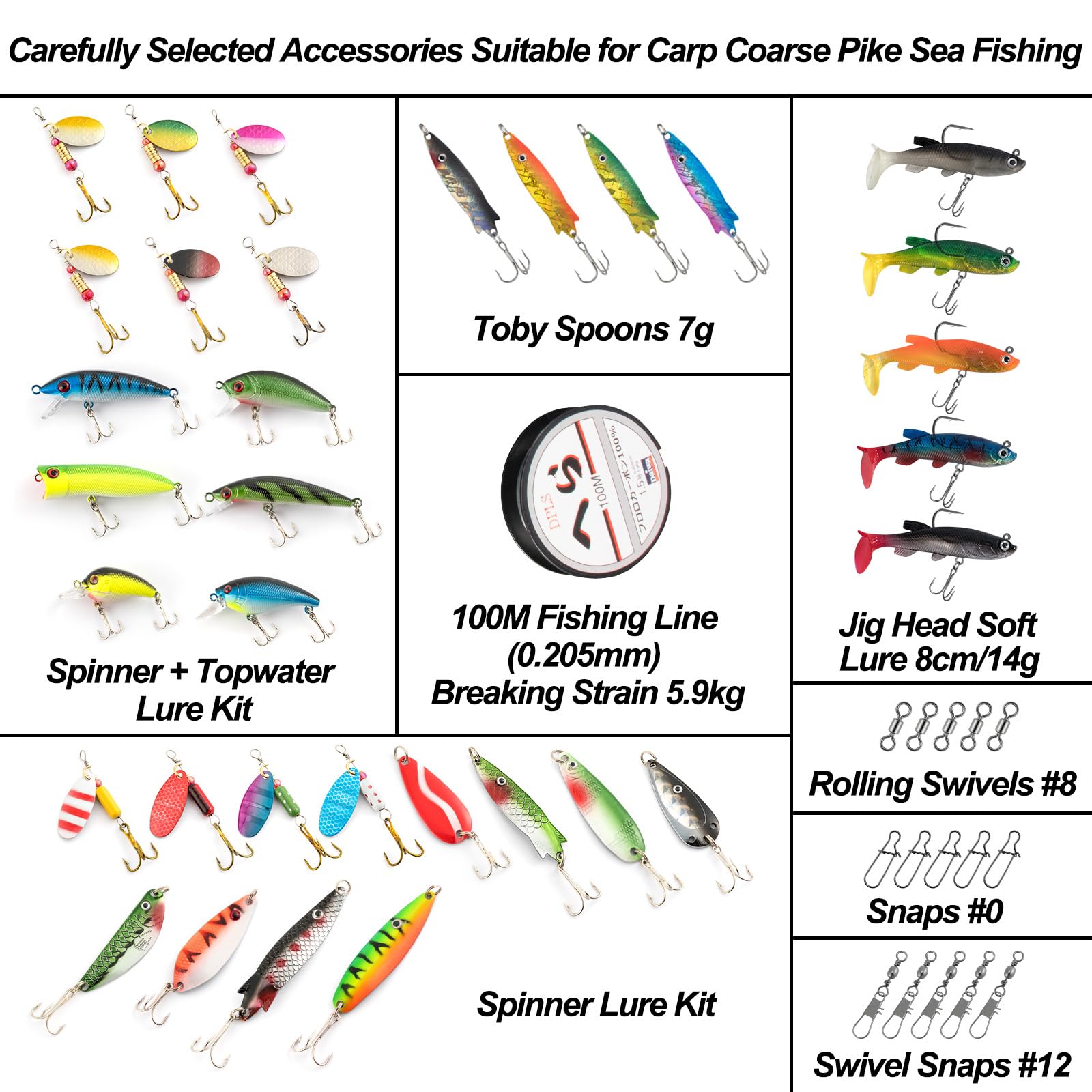 Alwonder Fishing Rod Reel Combo - Image 2