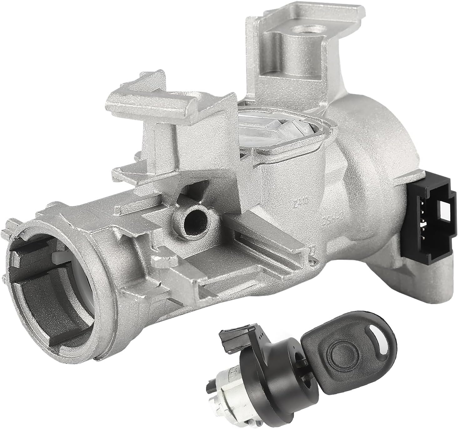 Ignition Switch Kit Lock Cylinder with Key Ignition Switch Fit for Volkswagen VW Golf Jetta 2005-2011 MK5 for Audi A3 2003-2013 R8 Replace 1K0905851B 1K0905865 5Q0905865A