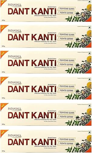 dant kanti pasta dental 200mm (Pack de 6)