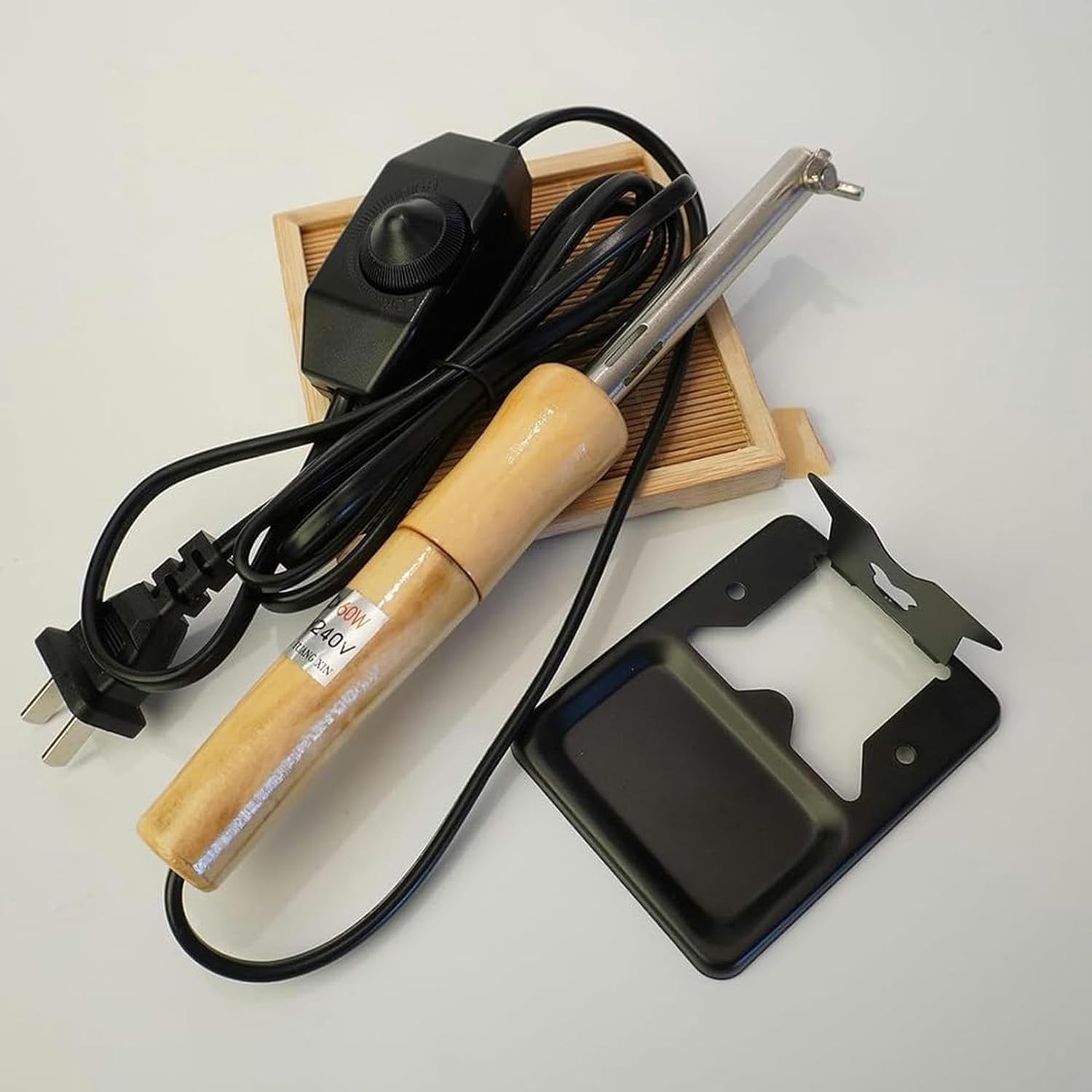 Artificial Flower Ironing Machine, DIY Fabric Flower Making Tool, Adjustable Temperature, with 18 Ironing Heads and Anti-scalding Bracket, for Fake Flower Making