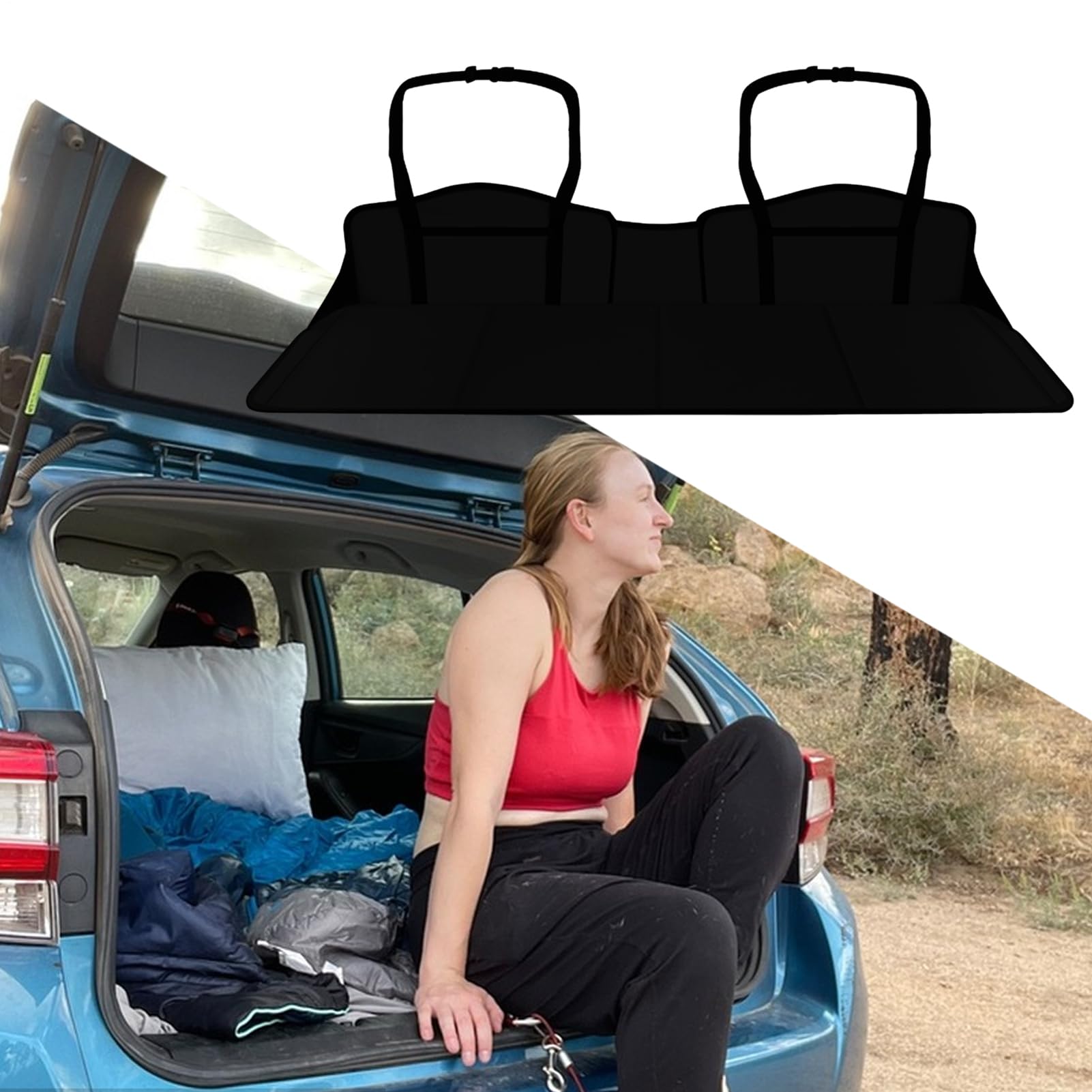 Estensore Per Sedile Posteriore Materassino Auto Tappetino Riposo Sonno | Prolunga Materasso Posteriore Auto Auto Per Tenda, Camion, Portellone, Attività Outdoor Per Famiglia E Bambini
