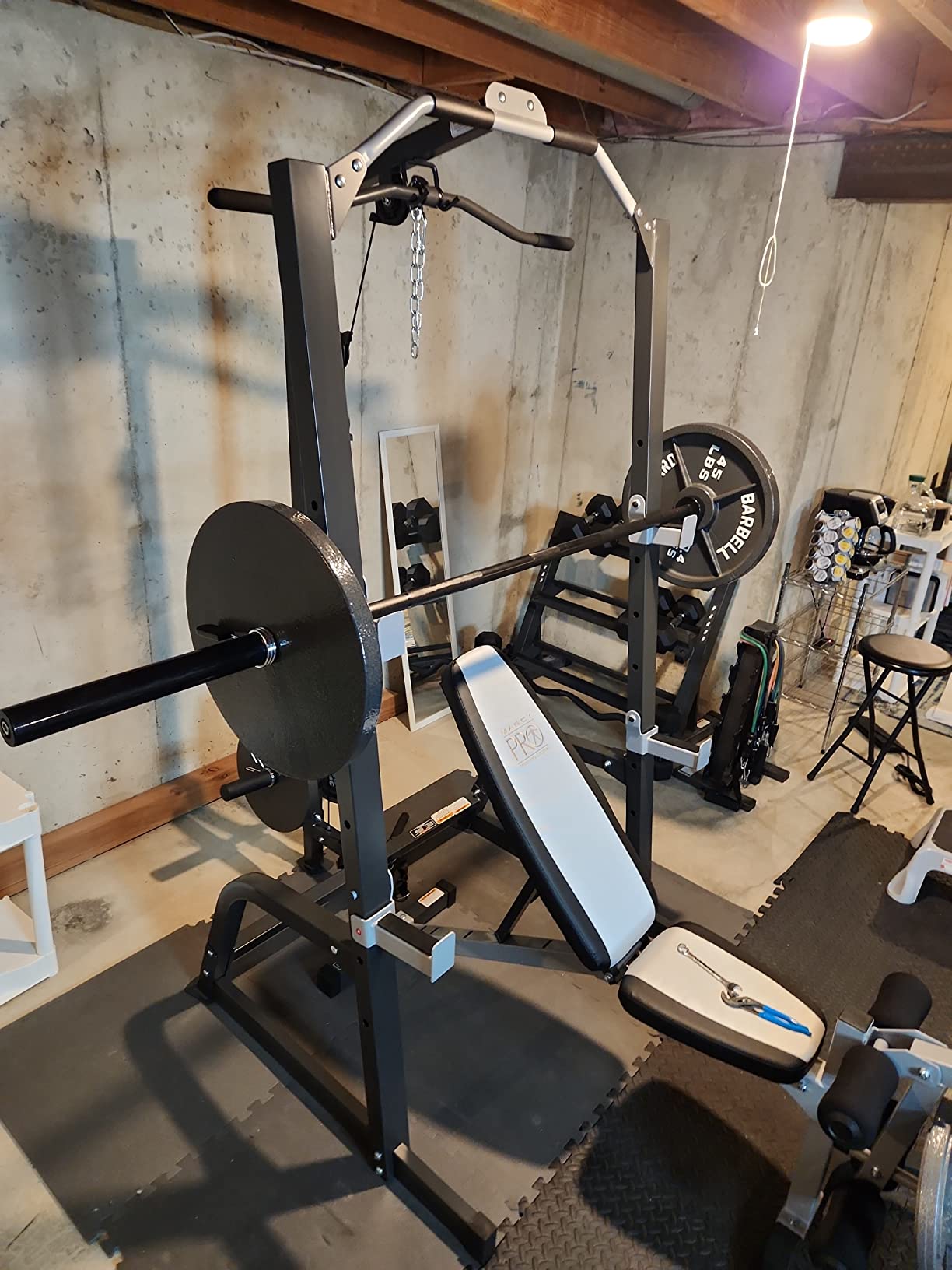 Pm 5108 Marcy Pro Workout Bench Foldable Weight Bench 33/mo