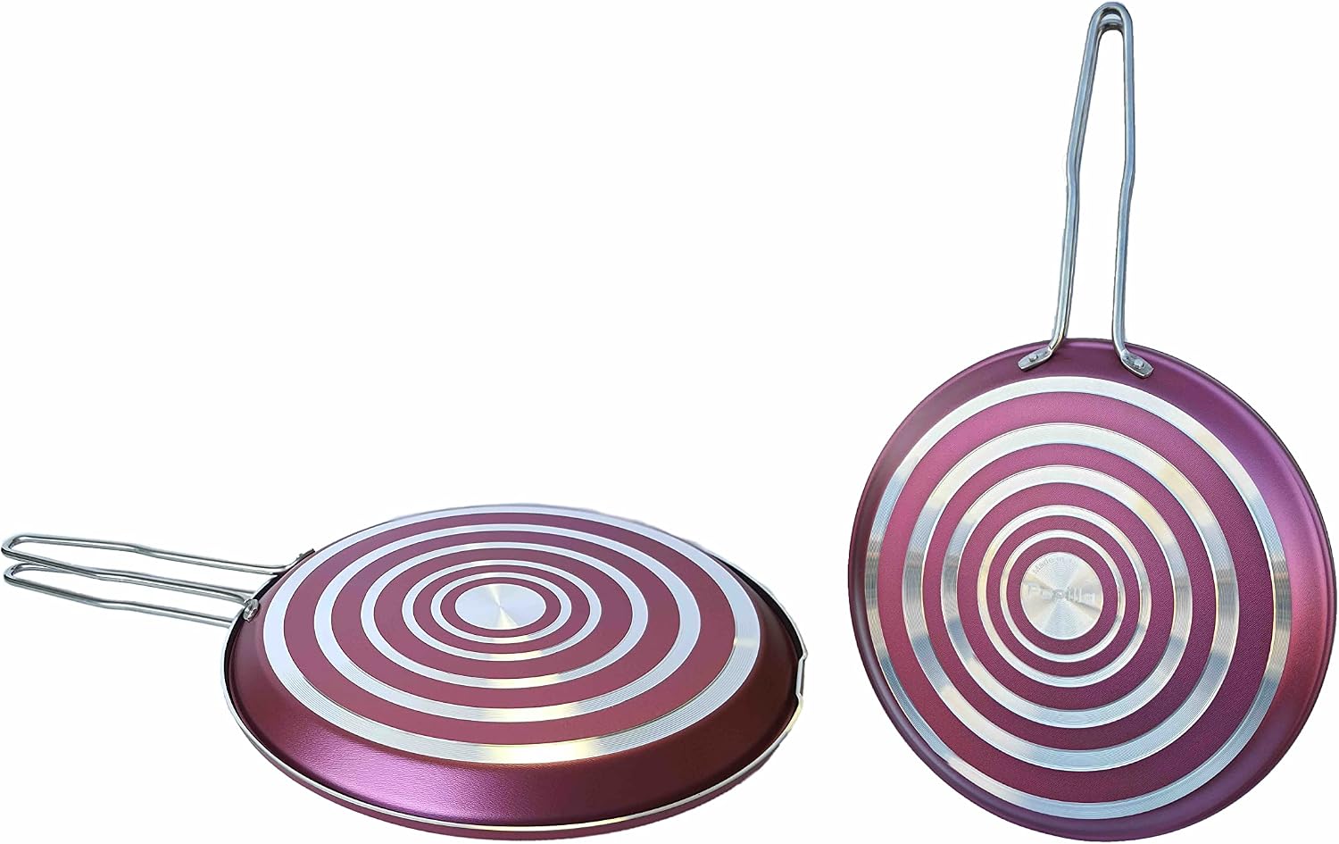 Papilla Redio 28 cm Balıkmatik Tava Fuşya Renk