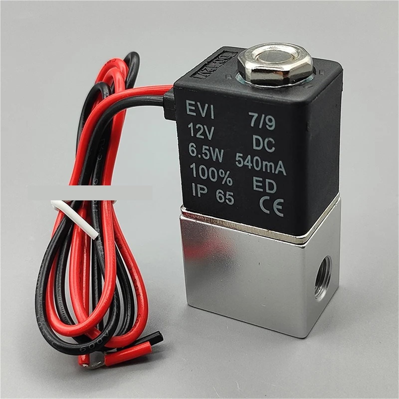 Électrovanne pneumatique 24V réactive à ouverture immédiate 1/8