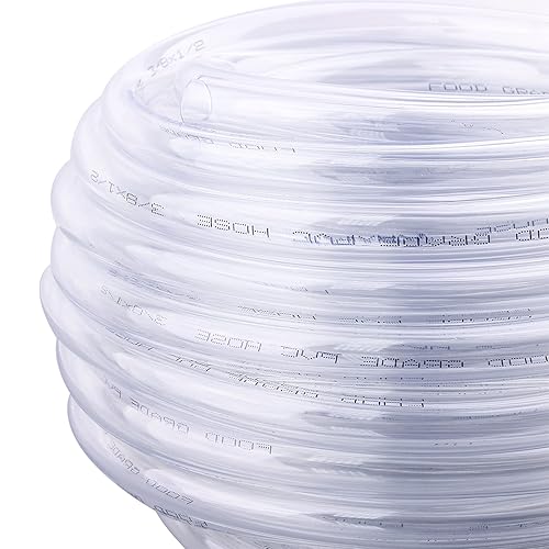 Miniatura 252 de DERNORD - Tubo de cloruro de polivinilo (PVC) de 5/16 pulgadas de diámetro interior x 7/16 pulgadas de diámetro exterior, manguera flexible