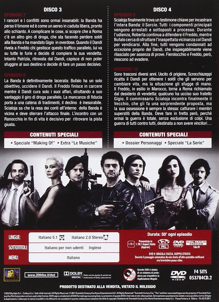 Romanzo Criminale Stg.2 (Box 4 Dvd)