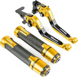 Manoplas de guidão de motocicleta Para Honda CBR600RR CBR 600RR CBR 600 RR 2007 2008 2009 2010-2018 Alavancas Da Embreagem Do Freio Da Motocicleta Punhos Do Guidão (Color : 16)