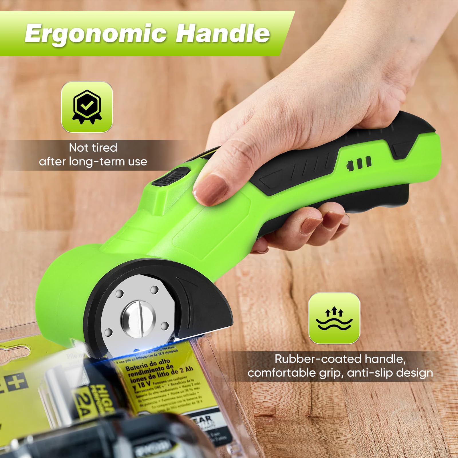 Rotary Cutter Electric Box Cardboard Cutter with Storage Case - Image 4