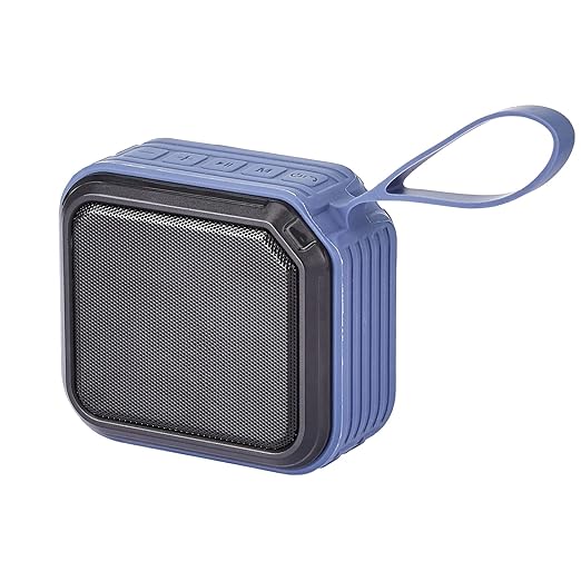 Amazon Basics Bluetooth Speaker, 5W Sound, TWS Mode, Powerful Bass, IPX6 Waterproof, Up to 19