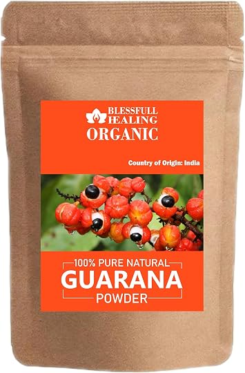 Blessfull Healing Organic Guarana Powder 100% Pure Natural 300 Gram / 10.58 oz
