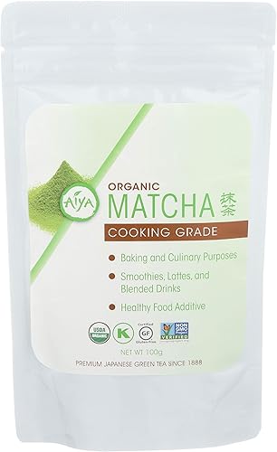 Aiya, té Matcha cocina orgánica, 3.5 onzas