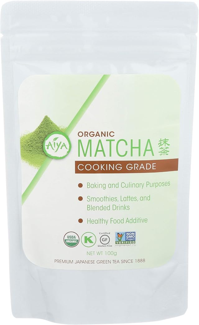 Aiya Tea Matcha Cooking Organic 3 5 Ounce