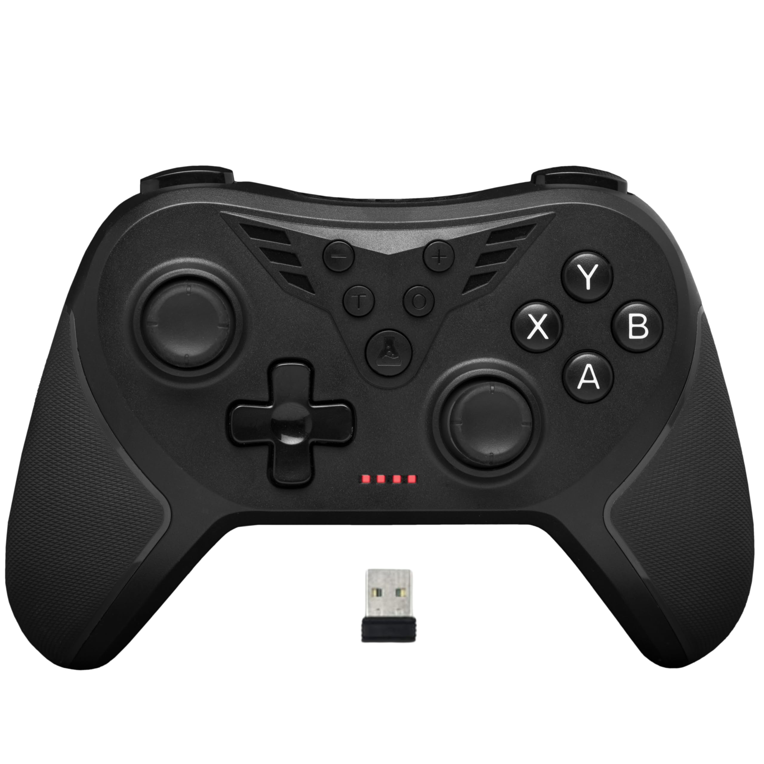 The G-Lab – K-Pad Helium WL – Controller PC Wireless Ricaricabile – 2.4 GHz, Vibrazioni Regolabili, 12 Pulsanti, 4 Grilletti (2 Programmabili), Modalità Turbo, Macro, Compatibile Windows 10/11 e PS3