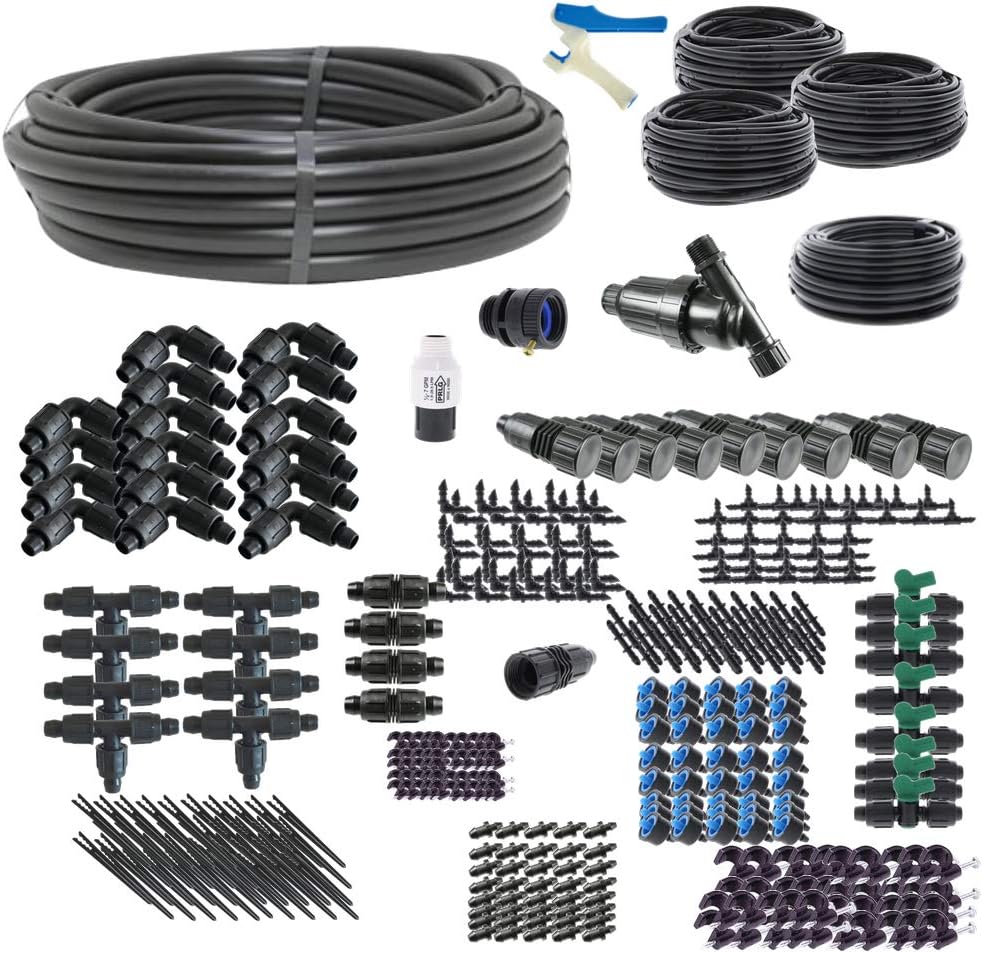 Drip Depot Drip Irrigation Kit for Raised Bed Gardening - Kit Size : Standard