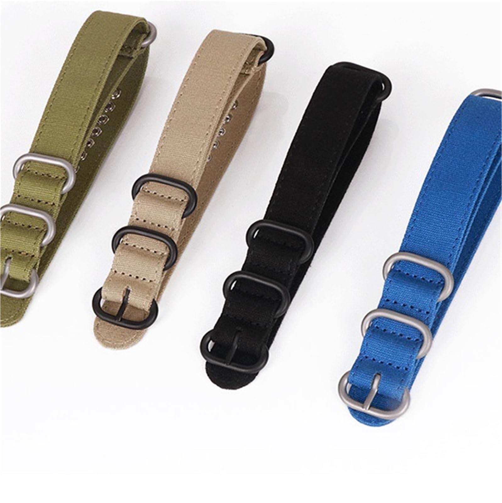 Cinturino classico in nylon 22mm 24mm 26mm Comodo e traspirante cinturino sportivo di ricambio unisex