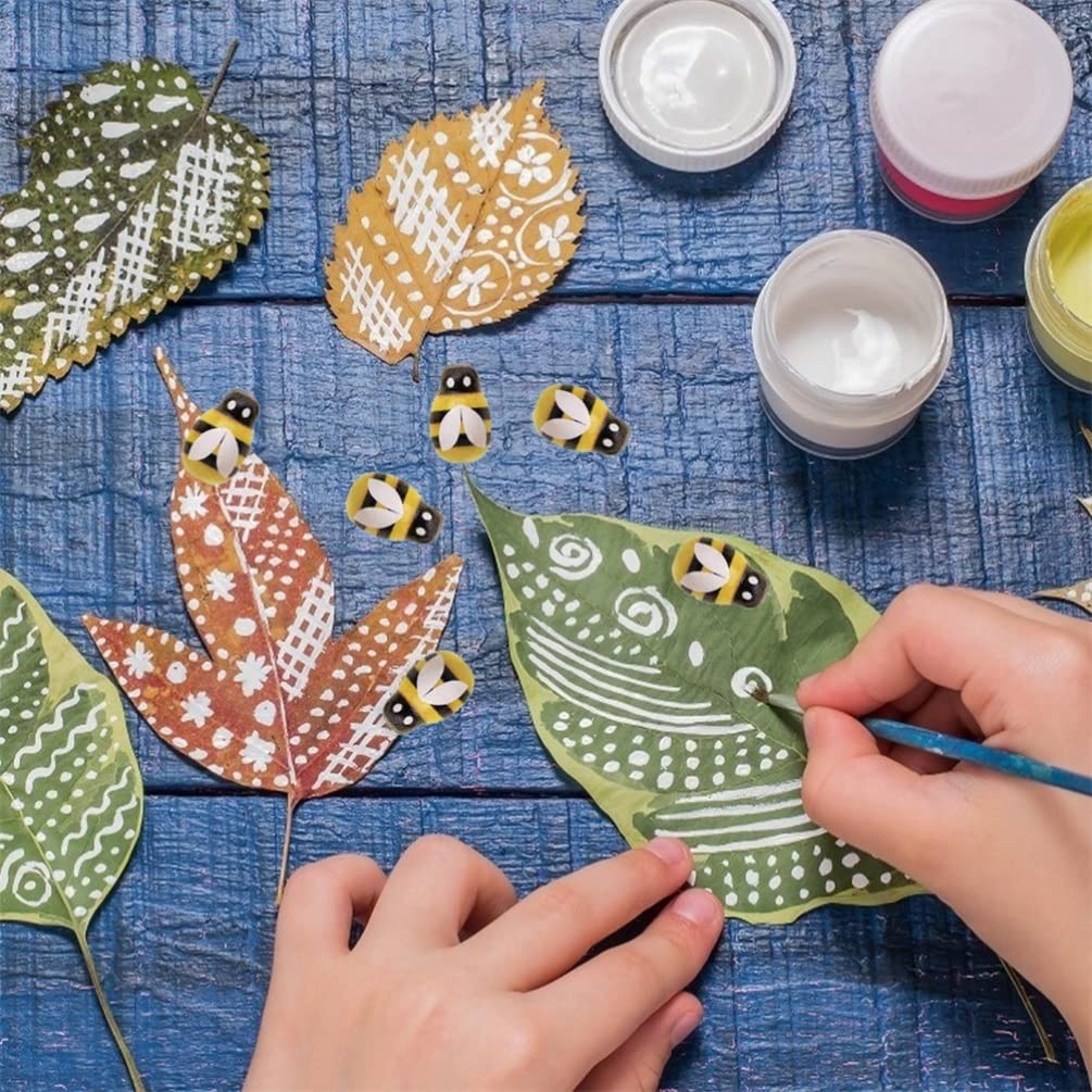 Amazon.com: NUOBESTY 100pcs Wooden bee Accessories self