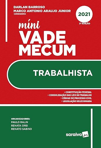 Mini Vade Mecum Trabalhista - 3 ª Edição 2021