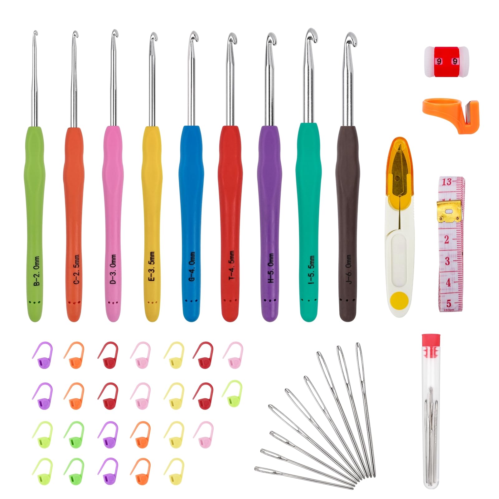Crochet Hooks Set 47 Pack Knitting Kit