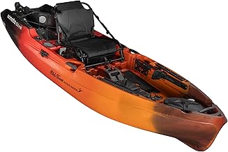 Old Town Ocean Kayak Sonata 106 MK Kayak recreativo con motor eléctrico, altavoces Bluetooth e iluminación LED, 10 pies 6 pulgadas, lava