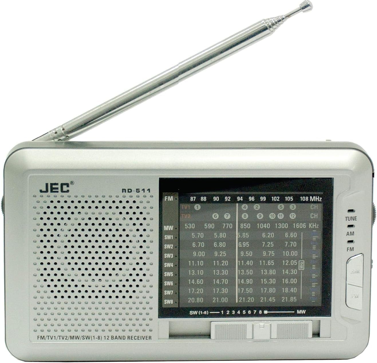 JEC 12 BAND RADIO RD-511