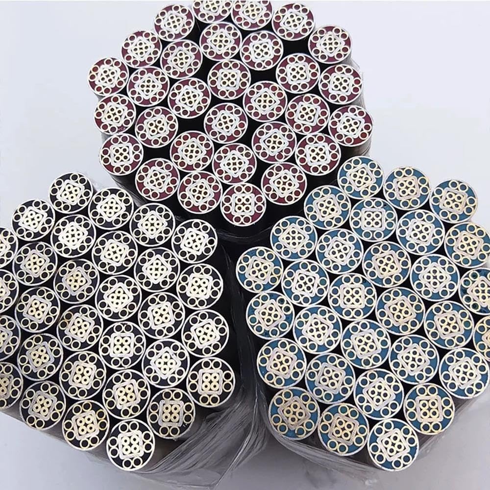 Pasador Remache Mosaico 8mm Tubo Acero para Mango de Cuchillo