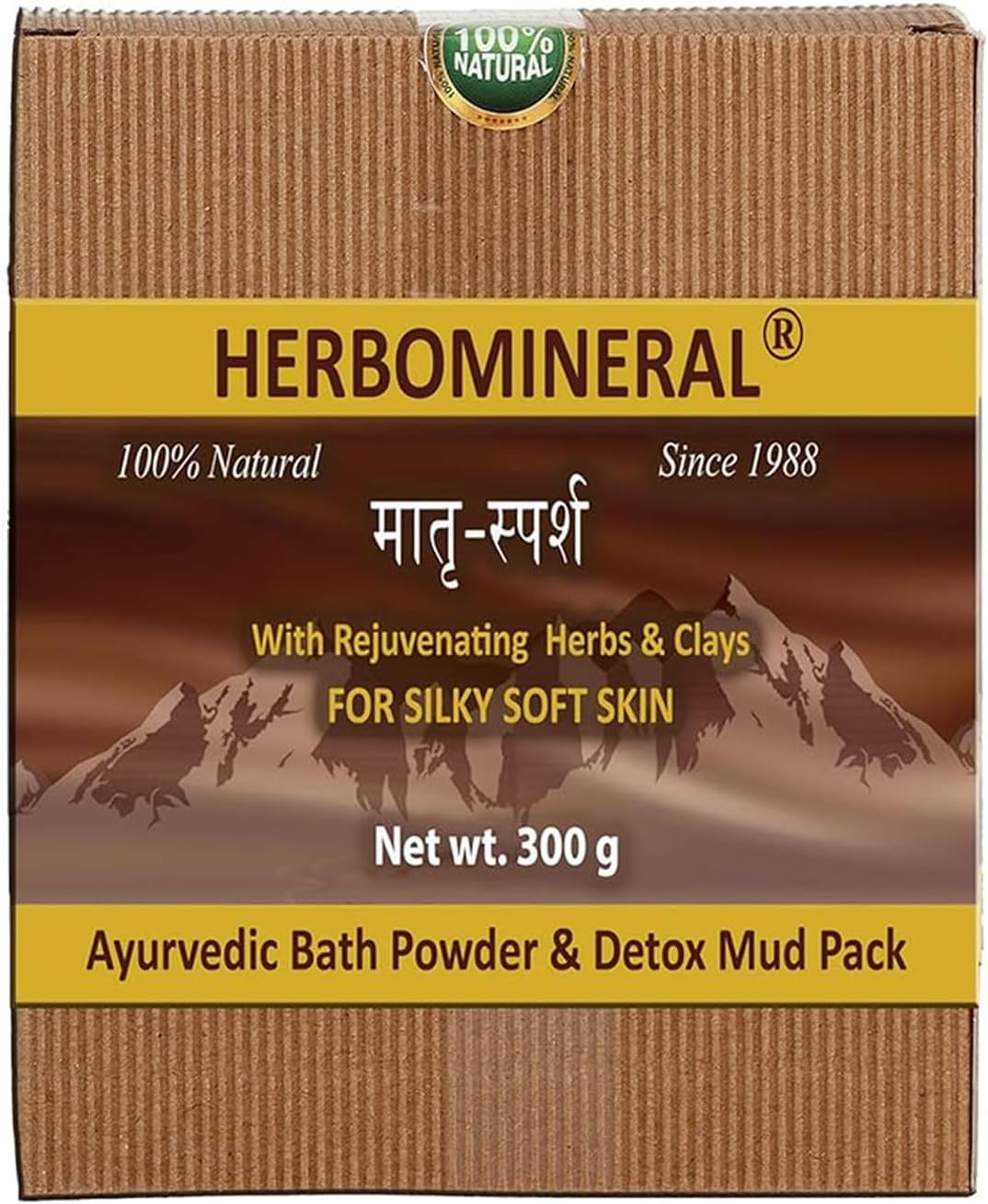 Ayurvedic Bath Powder & Detox Body Wash, Herbal and Natural – 300 Gm